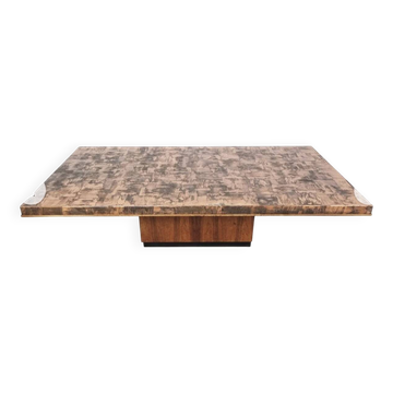 Table brutaliste, années 1970