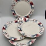 Digoin Sarreguemines plates