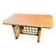 Rattan coffee table