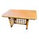 Rattan coffee table