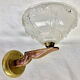 Vintage Streamline Ship bronze Art Deco wall light Ezan