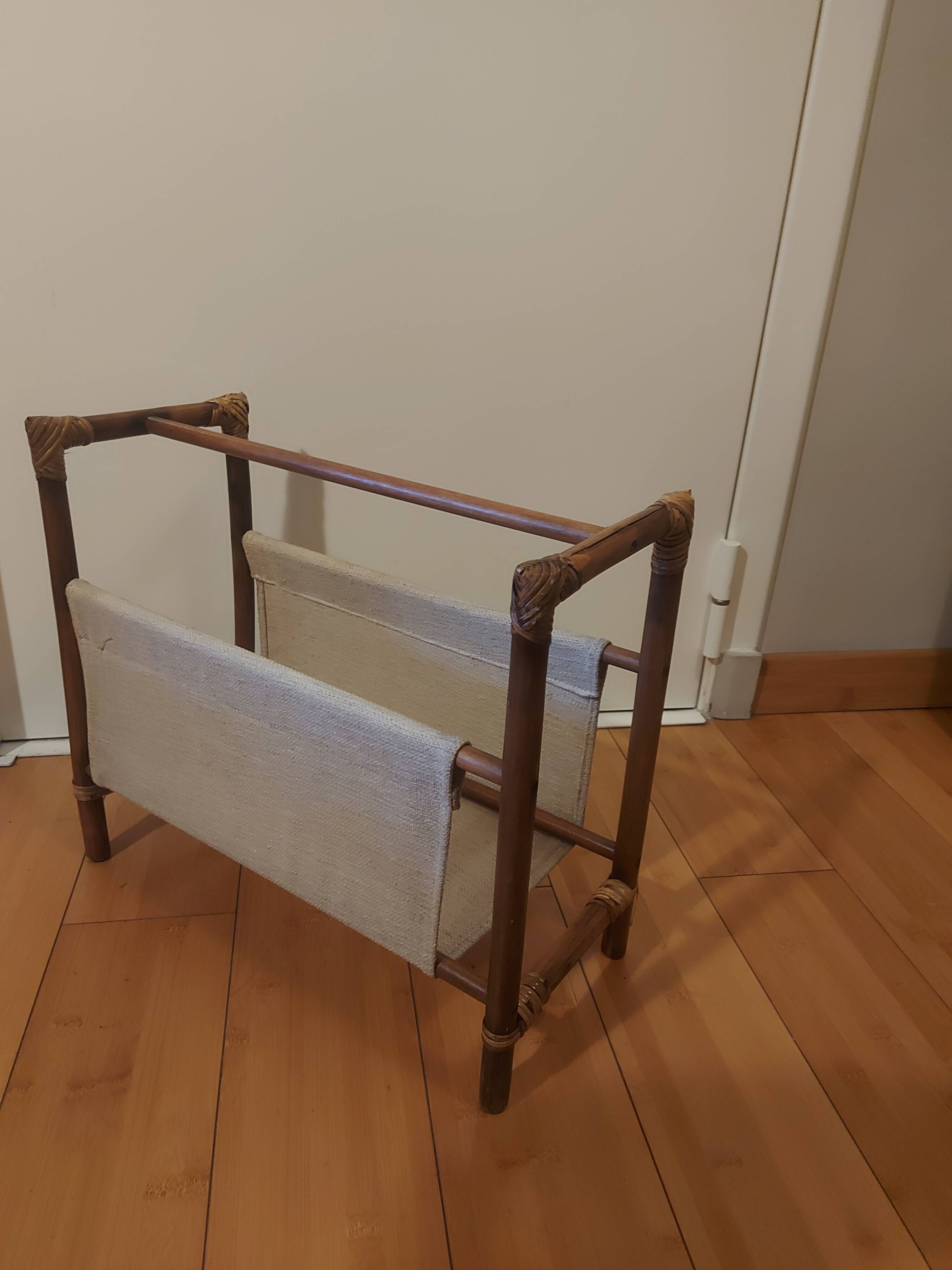 RATTAN MAGAZINE DOOR