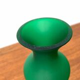 Glass vase from the Italian Satinato series attributed to Carlo Moretti, 1970s.