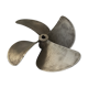 Radice bronze boat propeller