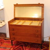 Chest of drawers dressing table years 70