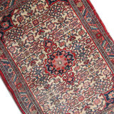 Handmade Persian Rug Antique Sarough Carpet 62x103cm