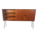 Buffet vintage en teck par Oswald Vermaercke, 1950