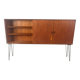 Mid century teak highboard by Oswald Vermaercke, 1950s