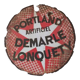 Enamelled plate portland demarle lonquety alsatian enamelling