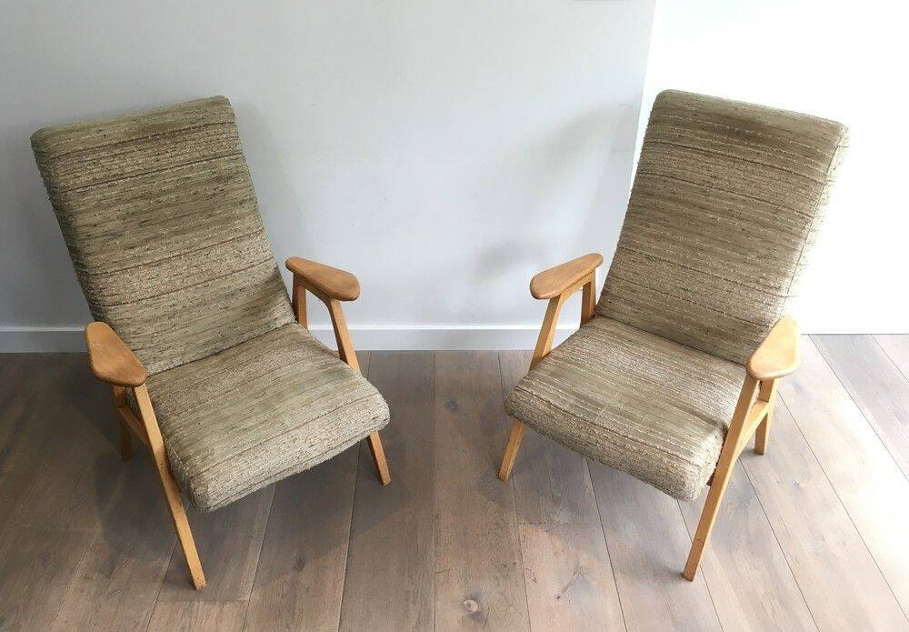 Pair of armchairs