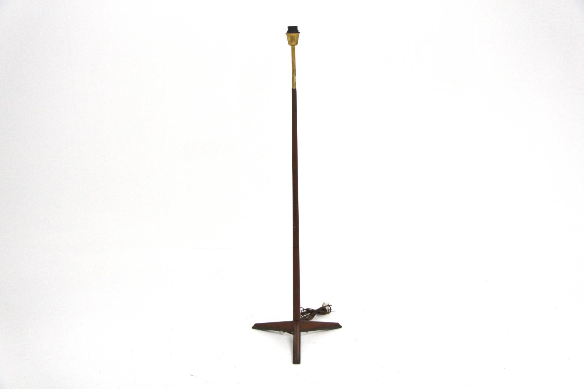 Lampadaire scandinave en teck, Suède, 1950