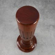 Sculptural Art Deco solid Wooden Pedestal, France ca. 1925