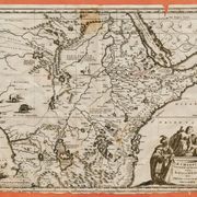Rare original map of Ethiopia from the 17th century by Willem Janszoon Blaeu.