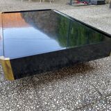 Vintage black coffee table from the 50s
