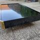 Vintage black coffee table from the 50s