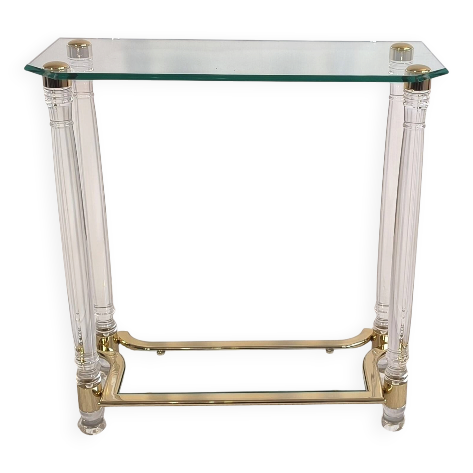 Très belle Console Vintage Années 80 DLG Roméo Réga