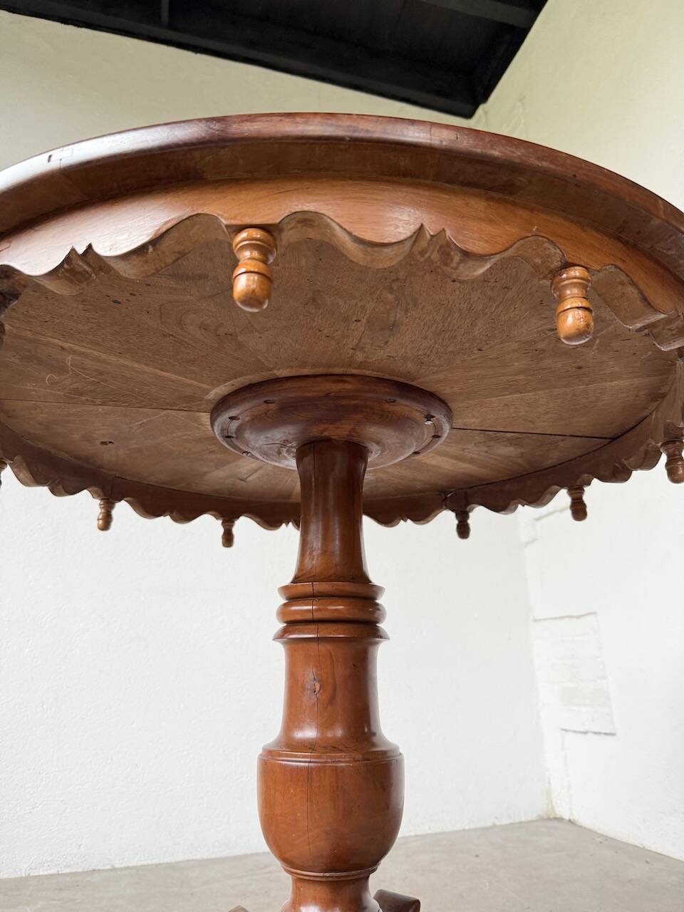 Biedermeier console or side table, 19th century.