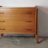 Commode vintage pieds compas