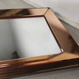 Pink art deco mirror