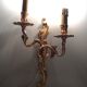 Pair of bronze sconces