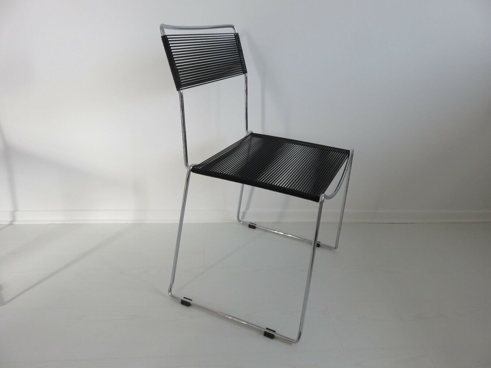 Series of 4 "spaghetti" chairs by Giandomenico Belotti for fly line 1980