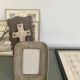 Metal pose photo frame