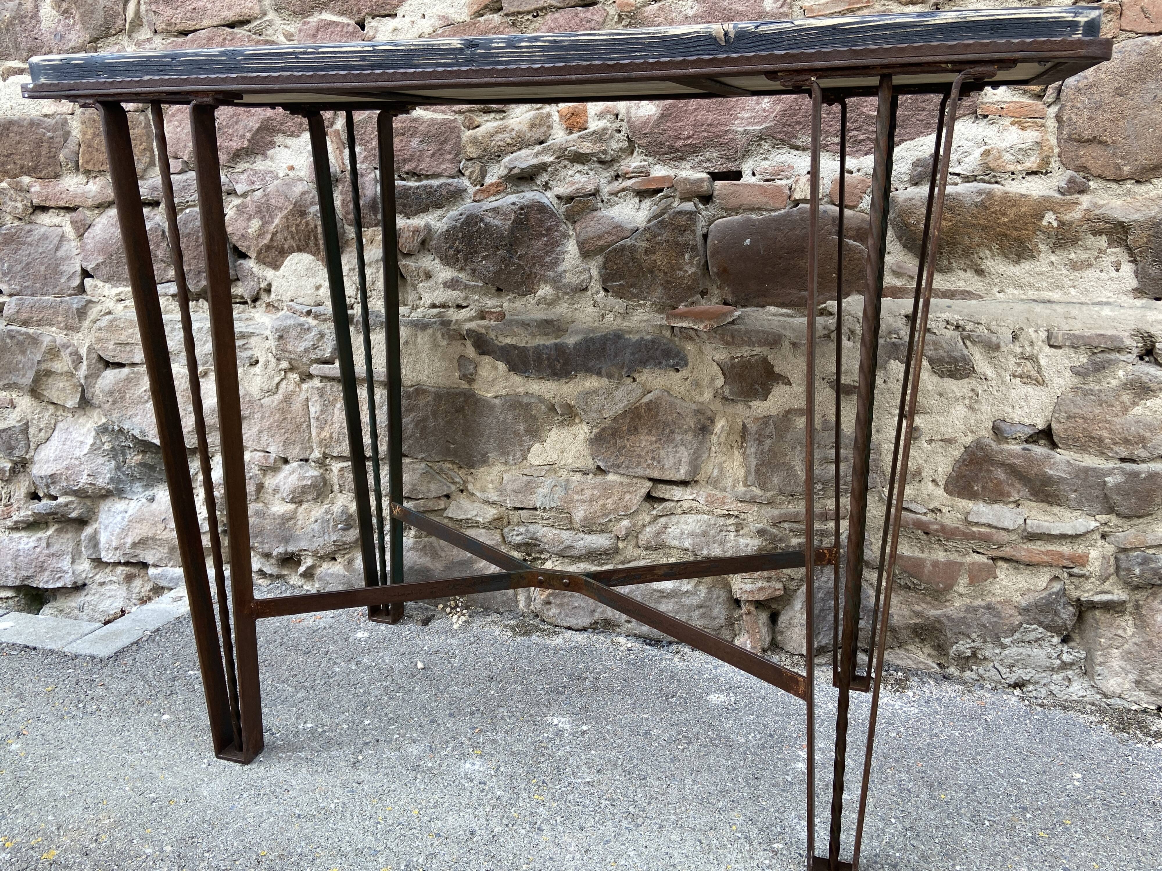 Vintage Mid-Century 60s French industrial console
