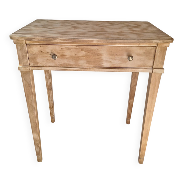 Bureau / Table d'appoint / Console en bois massif de style Louis-Philippe