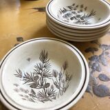 Lot de six  coupelles  Pinewood anglaises