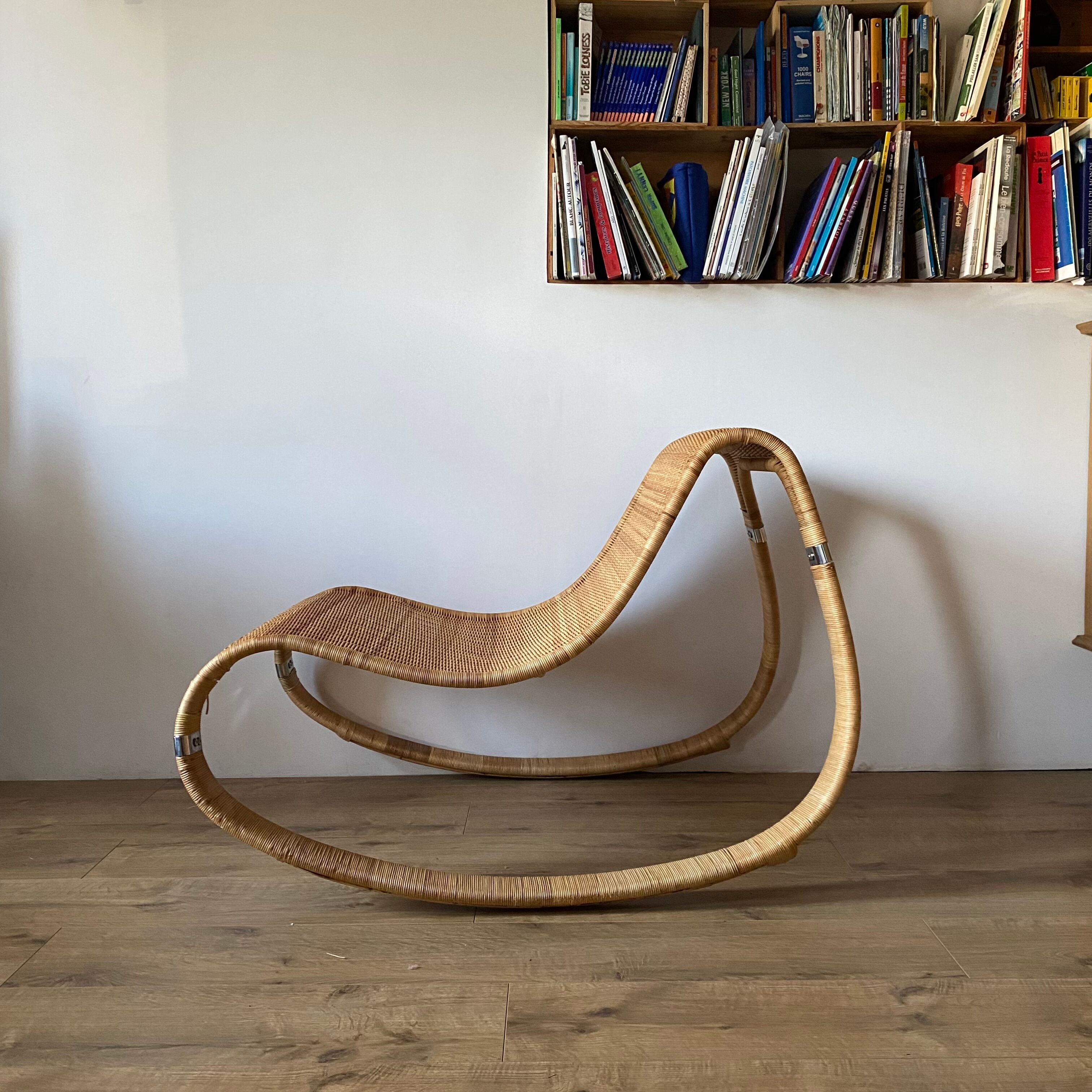 James Irvine rattan rocking chair for Ikea
