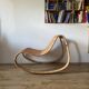 Fauteuil à bascule en rotin James Irvine pour Ikea