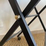 Vintage TV table on casters