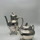 Gallia Christofle Tea/Coffee Service, Art Nouveau 1900