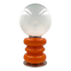 Space Age Orange Murano glass table lamp 1970s