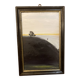 Oil painting - trees on the hill