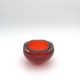 Sommerso Flavio Poli Ashtray Bowl 1.2kg Murano 1960
