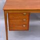 Danish oak and teak desk 1960