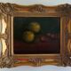 Peinture anglaise, nature morte, fruits