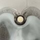 Vintage Danish Model Glasplattelampet Glass Sconce by Per Lütken for Holmegaard, 1970s