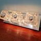 Triple wall lamp Ice Cube, Peill & Putzler, 1970