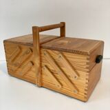 Vintage sewing basket