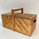 Vintage sewing basket