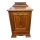 Edwardian furniture / Mahogany coal scuttle