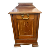 Edwardian furniture / Mahogany coal door