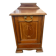 Edwardian furniture / Mahogany coal scuttle