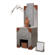 Neo-Brutalist and Postmodern Console-Pedestal – Unique artisan piece.