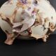 19th century egg-shaped porcelain box