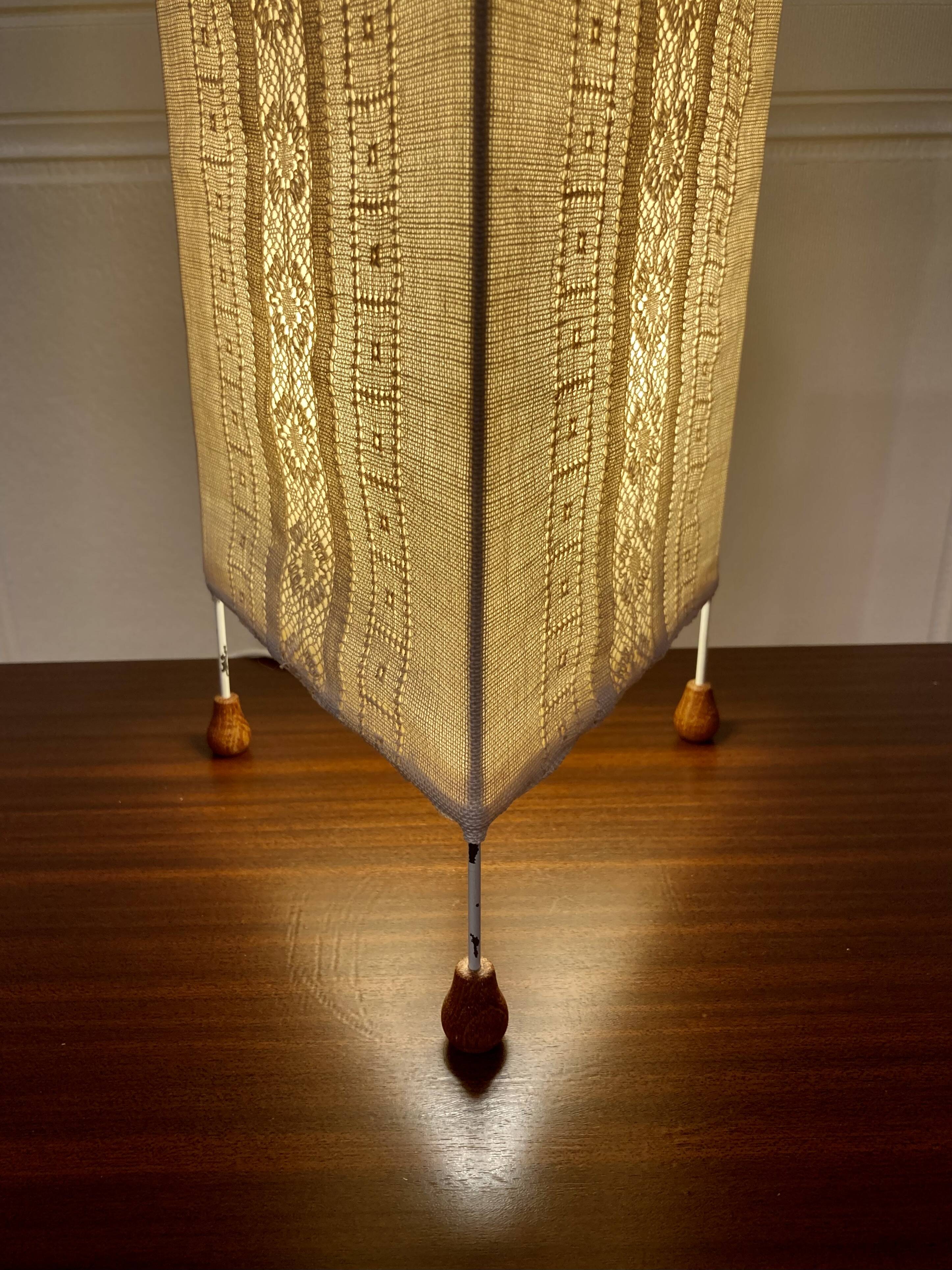 1960s Scandinavian design tripod lamp.