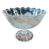 Coupe à fruits ancienne en verre