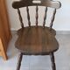 Chaise western de saloon vintage 1970/1980